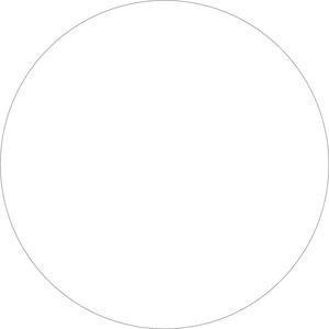 Tape Logic Removable Labels 1" Circle White 500 /Roll (DL1389WH)