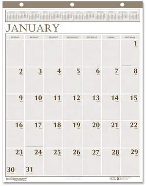 House of Doolittle Recycled Large Print Monthly Wall Calendar 20 X 26 2026 House of Doolittle Recycled Large Print Monthly Wall Calendar 20 X 26 2026