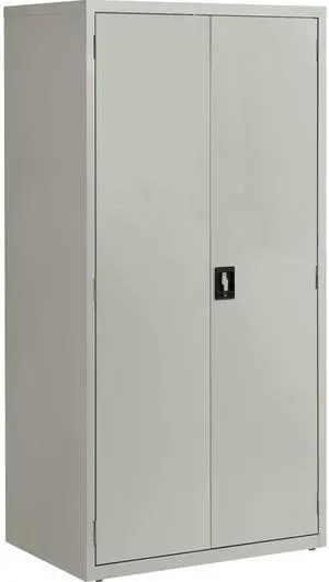 Lorell Storage Cabinet 24"x36"x72' Light Gray 34411