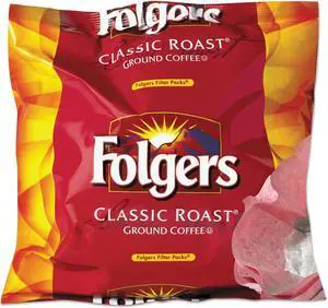 Folgers Coffee Filter Packs Regular 0.9 oz Filter Pack 40/Carton 52320