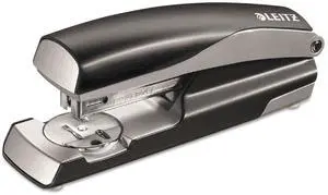 Leitz NeXXt Series Style Metal Stapler Full-Strip 40-Sheet Capacity Black 55657094