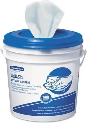 Kimtech* Wipers for WETTASK System 12 x 12 1/2 90/Roll 6 Rolls/Carton 06411 Kimtech* Wipers for WETTASK System 12 x 12 1/2 90/Roll 6 Rolls/Carton 06411