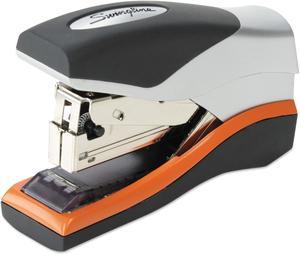 Swingline Optima 40 Compact Stapler Half Strip 40-Sheet Capacity Black/Silver/Orange 87842