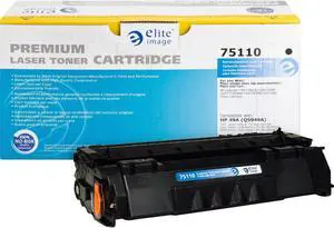 Elite Image 75110 Laser Cartridge 2500 Page Yield Black Replacement for HP 49A