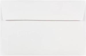 JAM Paper A9 Invitation Envelopes 5.75" x 8.75" White 4023213I
