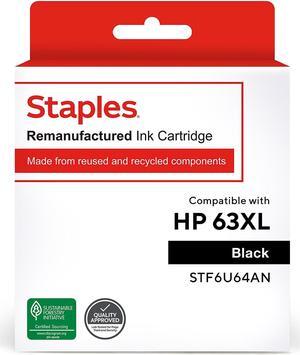 TRU RED ufactured Ink Cartridge Replacement for HP 63XL (Black) TRF6U64AN TRU RED ufactured Ink Cartridge Replacement for HP 63XL (Black) TRF6U64AN