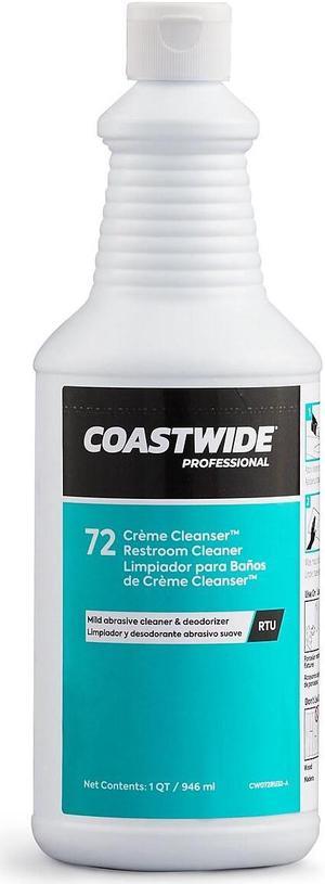 Coastwide Professional Restroom Cleaner Creme Cleanser Ready To Use Mint Scent 32 Oz. (BPR430032-B)