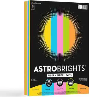 Astrobrights Color Paper 8.5 x 11 24 lb/89 91642