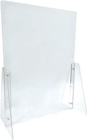 Azar 31.5" x 23.5" Acrylic Sneeze Guard Clear (179822)
