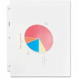 Business Source Sheet Protectors Top Load 3.3 mil 11"x8-1/2" 100/BX Nonglare