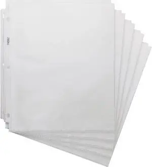 Business Source Top-Loading Sheet Protectors 3-Hole 200 Per Pk 5/BX CL 74552