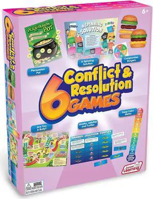 Junior Learning 6 Conflict & Resolution Games (JRL415) Junior Learning 6 Conflict & Resolution Games (JRL415)