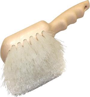 Genuine Joe Nylon Utility Brush 9" White 98215