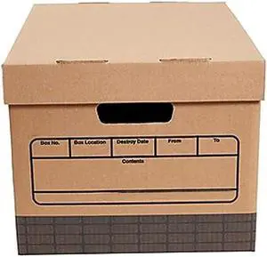 Bankers Box Stor/File Medium-Duty Corrugated Boxes Letter/Legal Size 18368