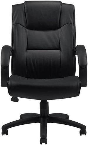 Global OTG Faux Leather Executive Chair Black (OTG11618B)