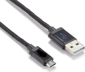 MyOfficeInnovations Technologies 6 Ft. USB-A to Micro-USB Cable Blk 24384024