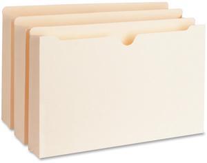 Business Source File Pockets 2" Exp. 400 Cap. Legal 50/BX Manila 65803