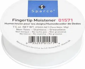 Sparco Fingertip Moistener Nonskid Back 1-3/4 oz. 01571