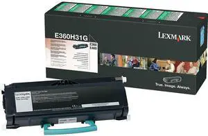 Lexmark E360H31G Toner Cartridge - Black