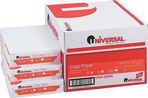 UNIVERSAL Copy Paper 92 Brightness 20lb 8-1/2 x 14 White 150 000 Sheets/PLT