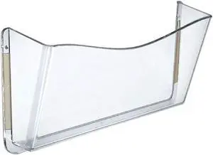 Azar Document Holders Clear Polystyrene 4/Pack AZA250035