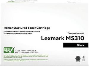 MyOfficeInnovations ufactured Lexmark MS310 Black Toner Cartridge High Yield 2721566