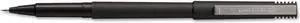 uni-ball Stick Roller Ball Pen Micro 0.5mm Black Ink Black Matte Barrel 36/Pack 1921065