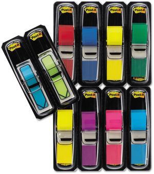 Post-it Page Flag Value Pack Assorted Colors 280 Page Flags 48 1/2" Arrows/Pack