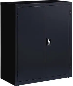 Lorell Steel Storage Cabinets 36"x18"x42" Black 41305