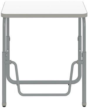 Safco 1221DE AlphaBetter 2.0 Height-Adjust Student Desk with Pendulum Bar - 27.75 x 19.75 x 22 to 30 - Dry Erase