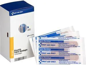 First Aid Only, Inc Knuckle Fabric Bandages 10/BX Beiger FAE3008
