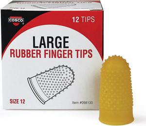 Cosco Size 12 Large Finger Pads Yellow Dozen 506162