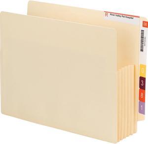 Smead Manufacturing Company SMD75175 File Pockets- End Tab Conv- Ltr- 5-.25in. Exp- MLA