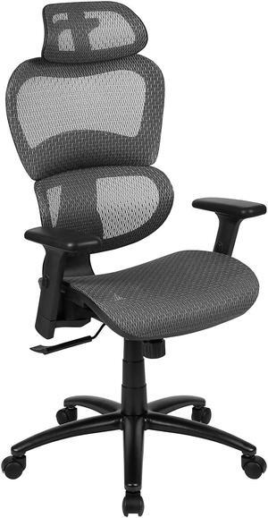 Flash Furniture LO Ergonomic Mesh Swivel Office Chair Gray (HLC1388F1KGY)