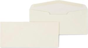 Staples #10 Premium Diag-Seam Gummed Envelopes 4-1/8" x 9-1/2" Ivory 500/BX 918211