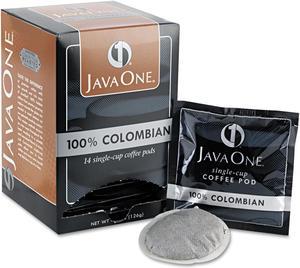 Java One Coffee Pods Colombian Supremo Single Cup 14/Box 30200