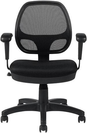 Global Offices To Go Mesh Fabric Manager Chair Black (OTG11647B)