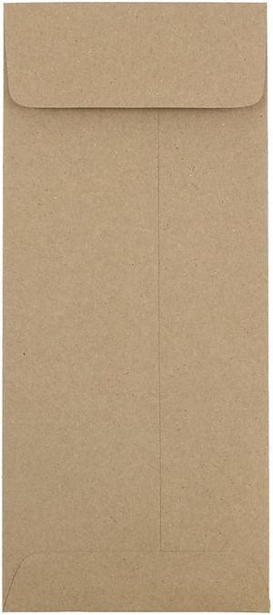 JAM Paper #11 Policy Business Envelopes 4.5 x 10.375 Brown Kraft Paper Bag