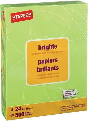 MyOfficeInnovations Brights 24 lb. Colored Paper Green 500/Ream 733093