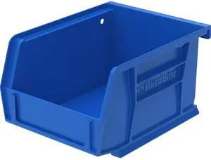 Akro-Mils Bins Unbreakable/Waterproof 4-1/8"x5-3/8"x3" Blue 30210B