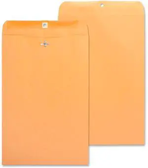 Clasp Envelopes 28 lb. 10"x15" 100/BX Brown Kraft