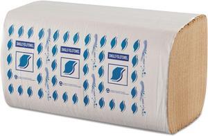 GEN Single-Fold Paper Towels 1-Ply Kraft 9" x 9 1/4" SF5001K