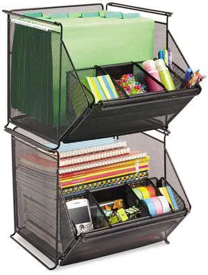 Alera Soho 2 File-Drawer Vertical Standard File Cabinet Letter Size Lockable 24.1"H x 14"W x 18"D Putty (2806662) SVF1824PY