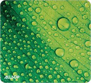 Allsop Naturesmart Mouse Pad Leaf Raindrop 8 1/2 x 8 x 1/10 31624