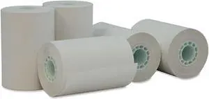 UNIVERSAL Single-Ply Thermal Paper Rolls 2 1/4" x 55 ft White 50/Carton 35766