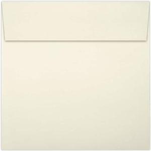 LUX 6 x 6 Square Envelopes 50/Pack Natural (8525-03-50) LUX 6 x 6 Square Envelopes 50/Pack Natural (8525-03-50)