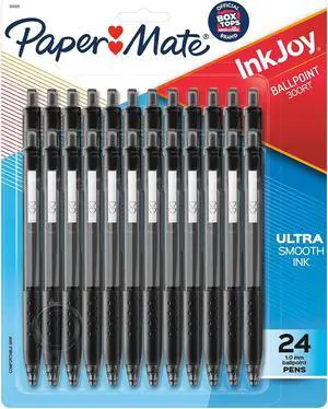 Paper Mate InkJoy 300 RT Retractable Ballpoint Pens Medium Point Black Ink