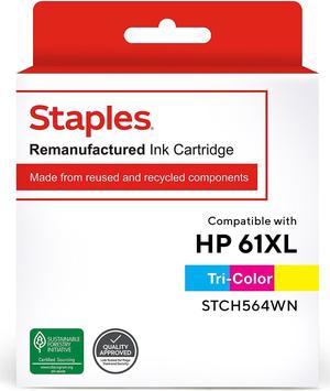 TRU RED ufactured Ink Cartridge Replacement for HP 61XL Tricolor TRCH564WNSIHR