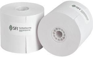 Business Source Paper Roll Single Ply Bond 2-1/4"x126' 100RL/CT WE 31821