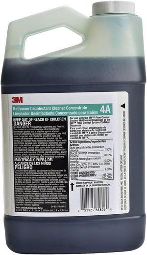 3M 4A Bathroom Disinfectant Cleaner,BabyPowder